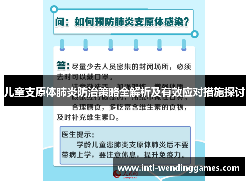 儿童支原体肺炎防治策略全解析及有效应对措施探讨